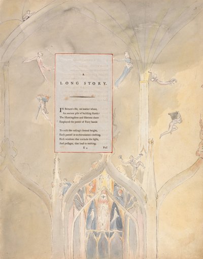 The Poems of Thomas Gray, Design 25 by William Blake